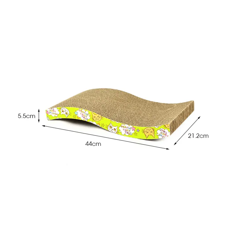 S-Shaped Cat Scratcher Pad